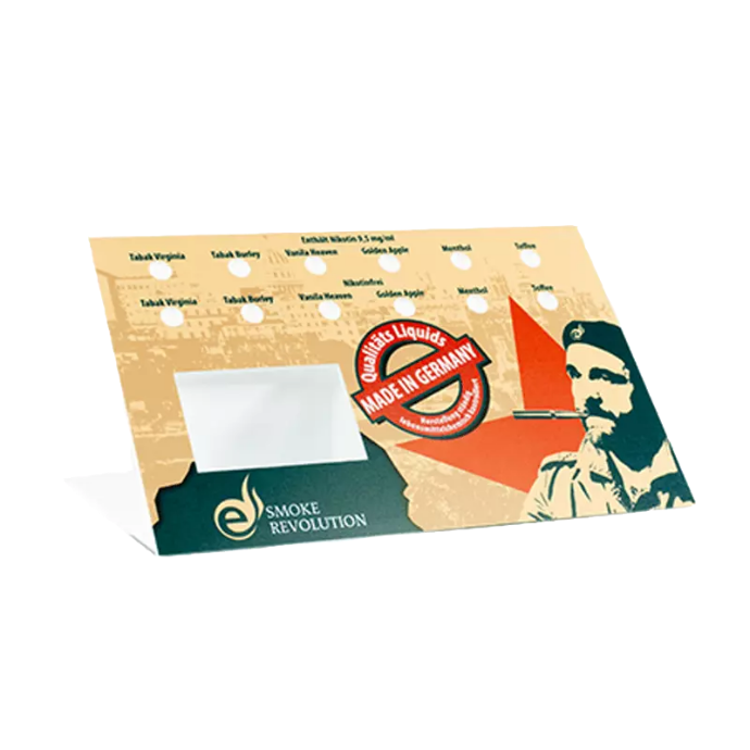 Produktpräsenter mit Smoke Revolution